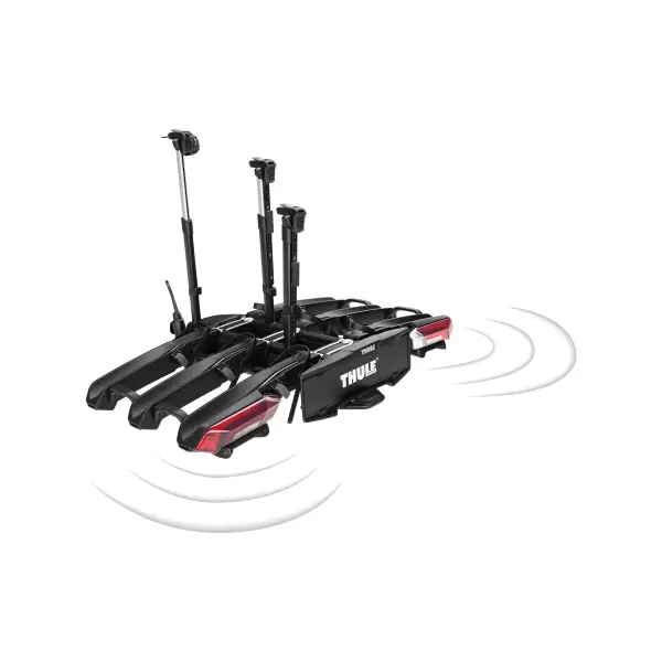 Porta Bici Gancio Traino Epos Parksecure Con Sensori Di Prcheggio Integrati 3 Bici 13 Pin #1