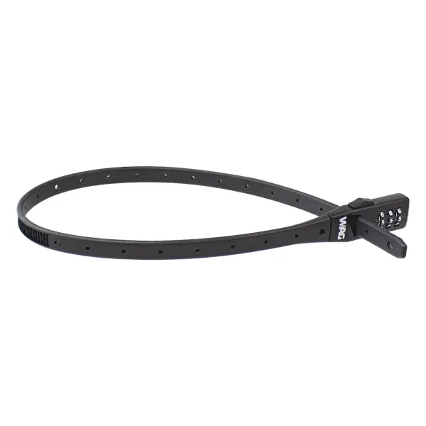 Lucchetto Flessibile Zip Tie Lock Nero #1