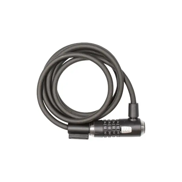 Kryptoflex 1018 Black Combo Spiral Cable Candlock #1
