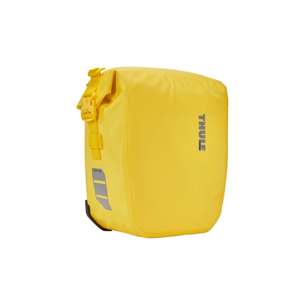 Paar Shield Taschen für Gepäckträger 2 Stück 13L Gelb #1