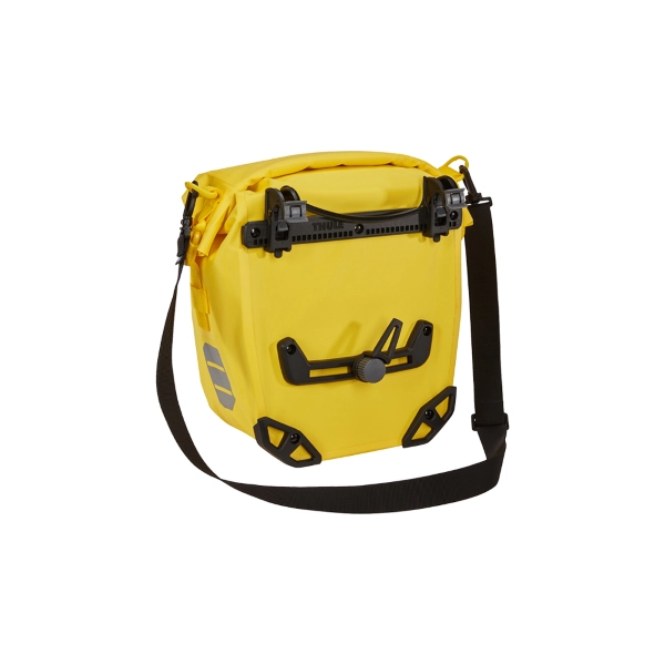 Paar Shield Taschen für Gepäckträger 2 Stück 13L Gelb #3