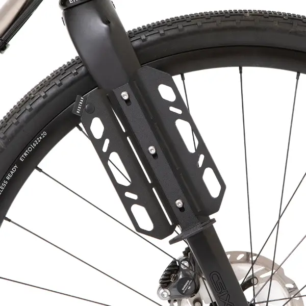 Portaequipajes delantero para potencias de horquilla con jaula de transporte - image