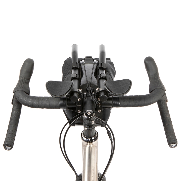 Borsa Bikepacking Race Aero Per Manubrio Con Estensioni 7L Nero