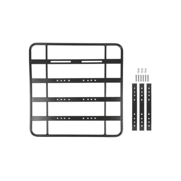 Lugs de aluminio negro placa de extensión - image