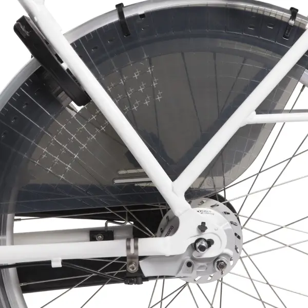 Rear Wheel Mudguard Black - image