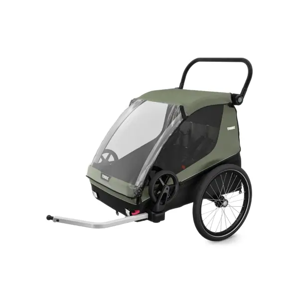 Kinder-/Hundewagen und Buggy Farbe Vintage Green - image
