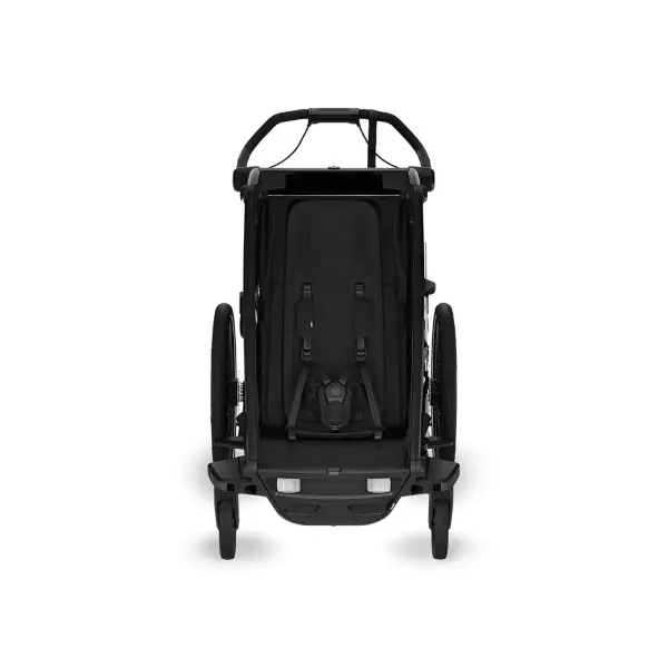 Carrellino Porta Bimbi Multisport E Passeggino Thule Chariot Sport 2 Single Black #4