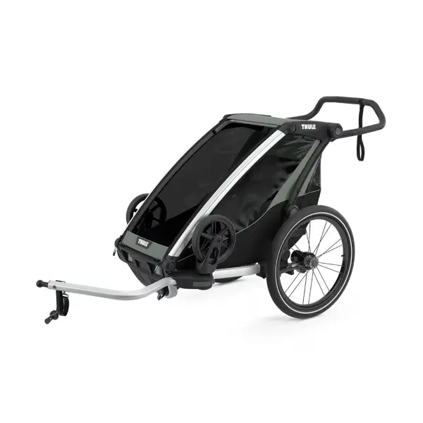 Carrellino Porta Bimbi Multisport E Passeggino Thule Chariot Lite1 Agave #1