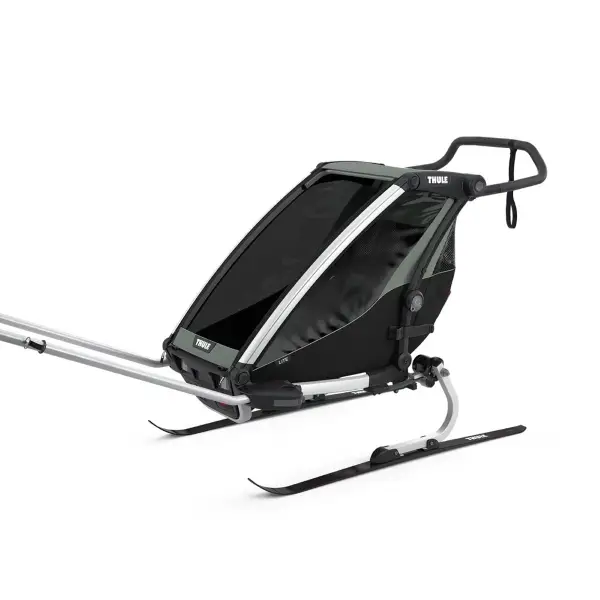 Carrellino Porta Bimbi Multisport E Passeggino Thule Chariot Lite1 Agave #3
