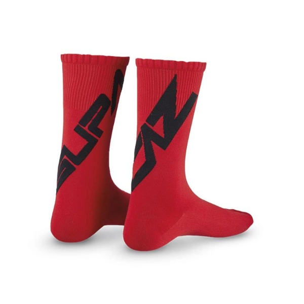 Socks SupaSox Twisted Black/Red Size S (36-40) #1