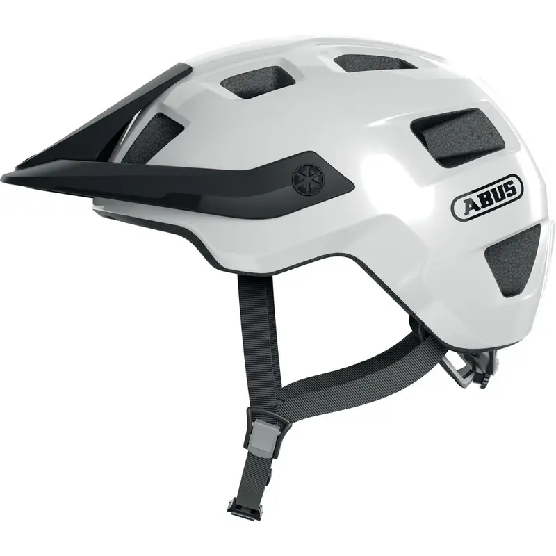 Casco MTB MoTrip Shiny White Taglia L (57-61cm) - image