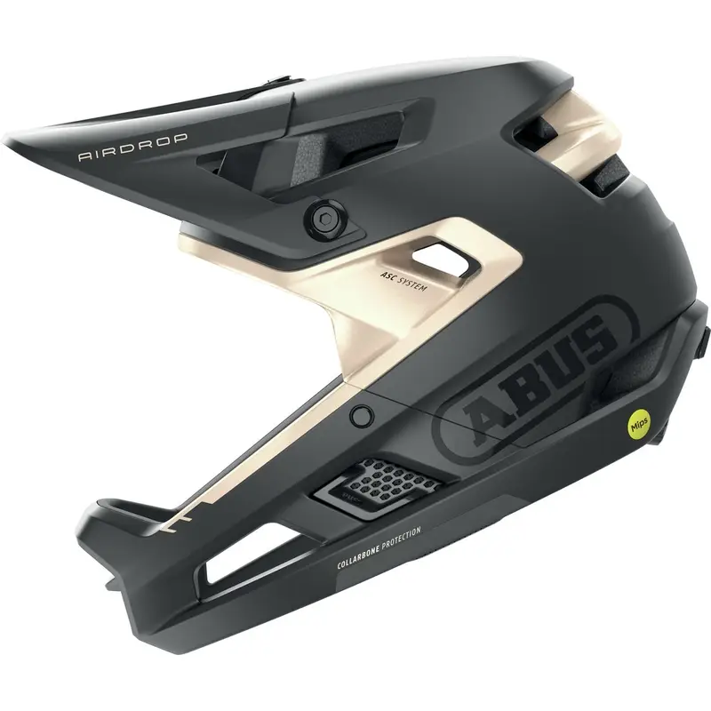 Casque Intégral AirDrop MIPS Black Gold Taille S/M (52-58 cm) - image