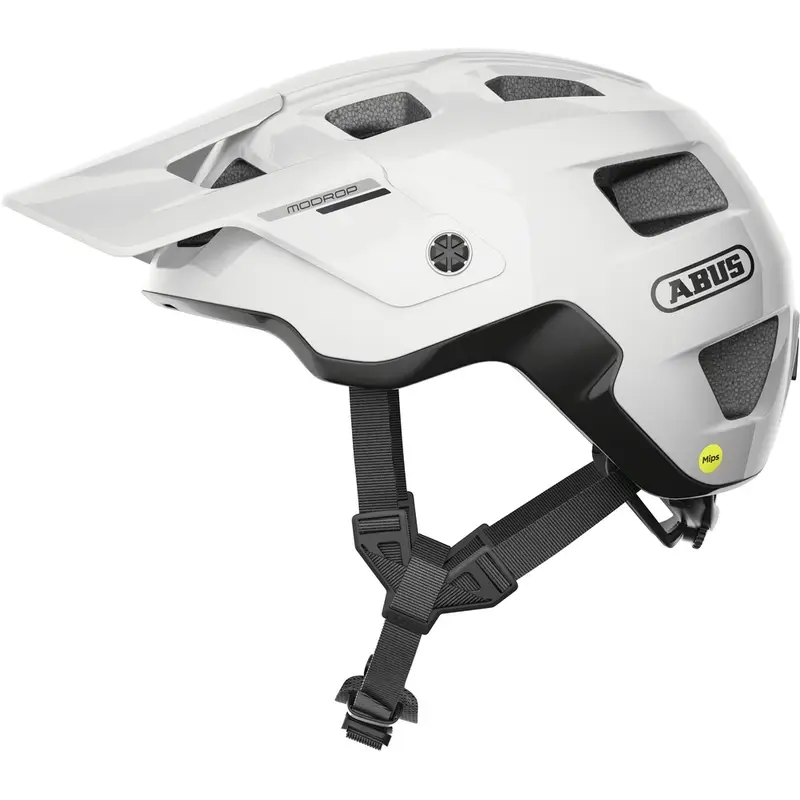 Casco MTB MoDrop Mips Shiny White Taglia L (57-61cm) - image