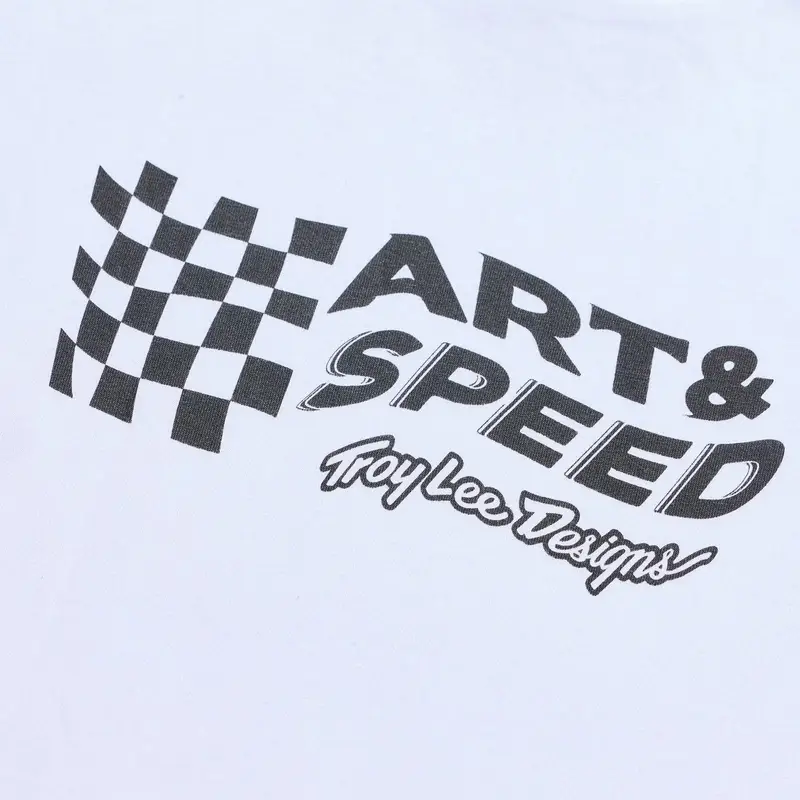 T-Shirt Finish Line Branco Tamanho M #2