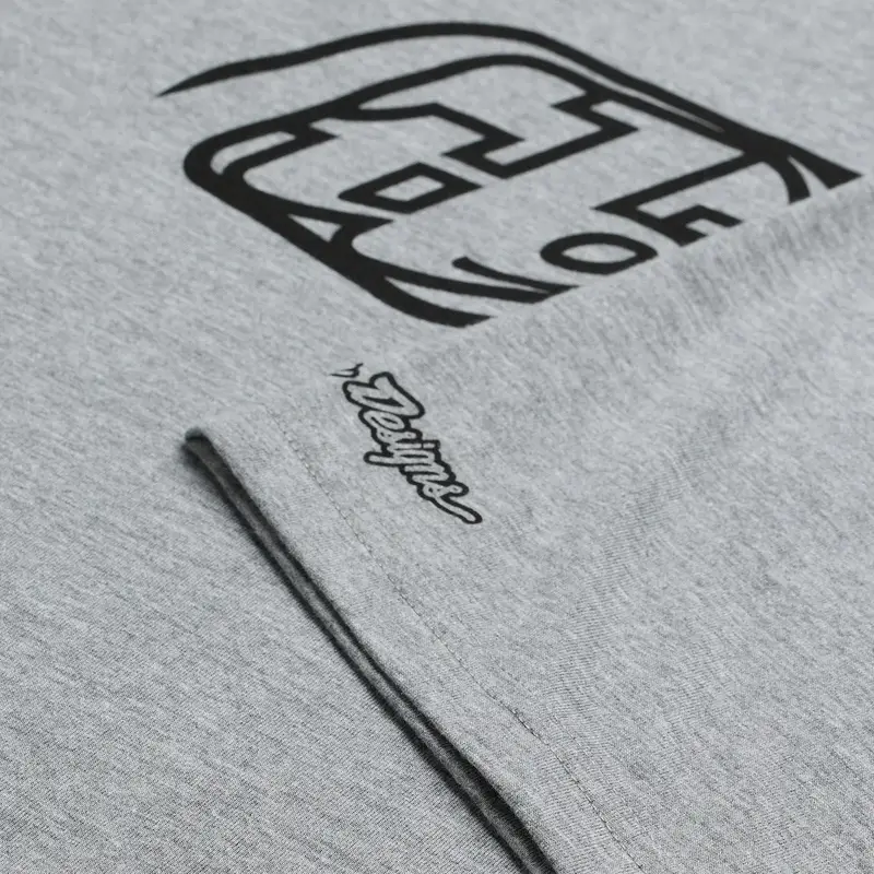 Emblema de T-Shirt Cinza Mescla Tamanho S #2