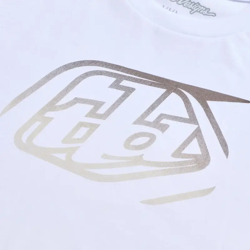 Emblema de Camiseta Branco Tamanho XXL #2