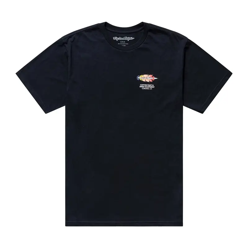 Camiseta Pluma Negro Talla XXL - image