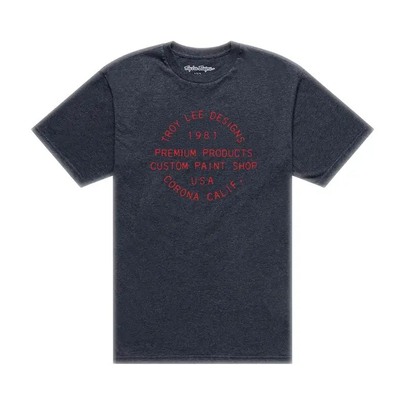 T-Shirt Black Melange Print Size XXL - image