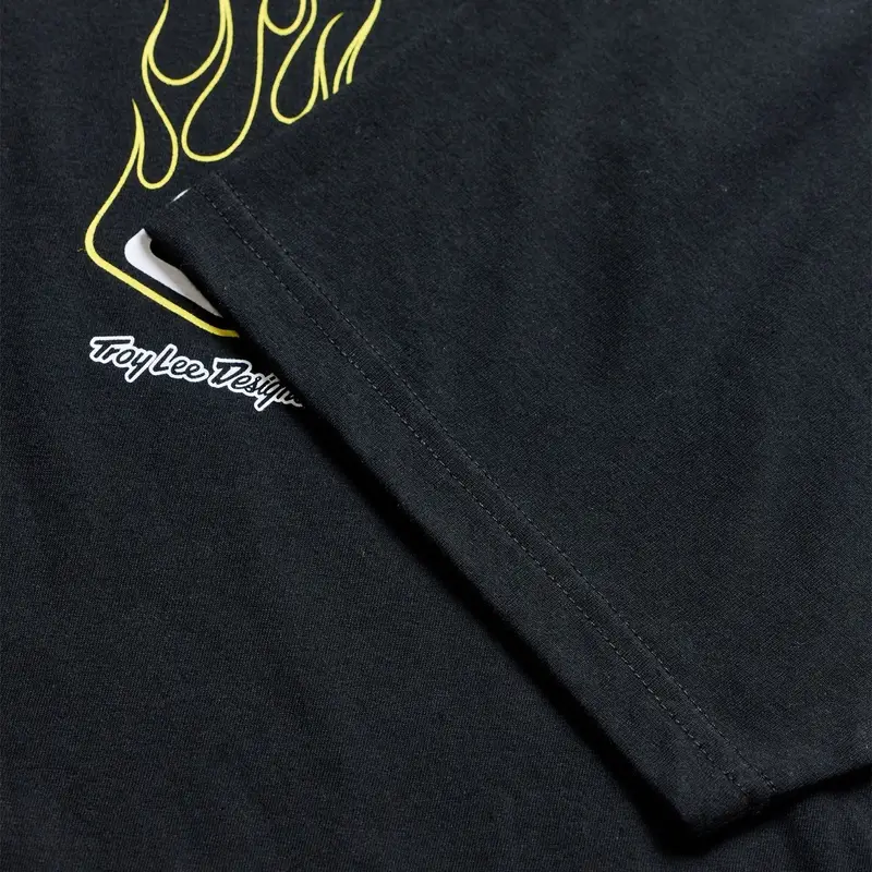 T-Shirt Flame2 Noir Taille XL #3