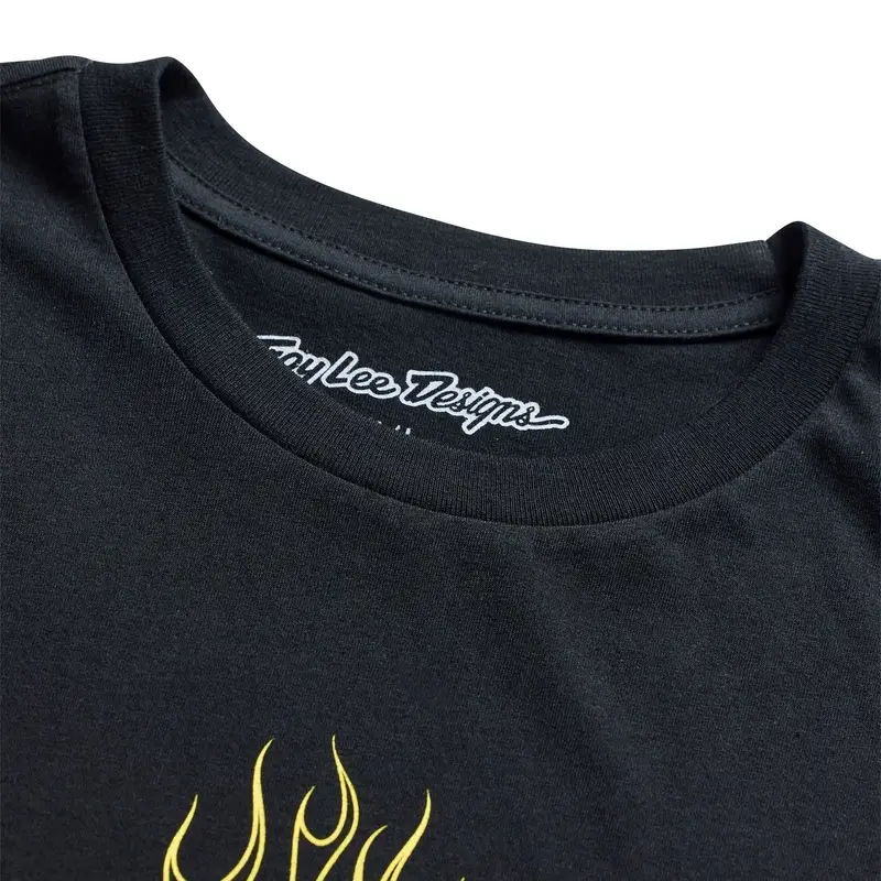Camiseta Flame2 Negro Talla XXL #2