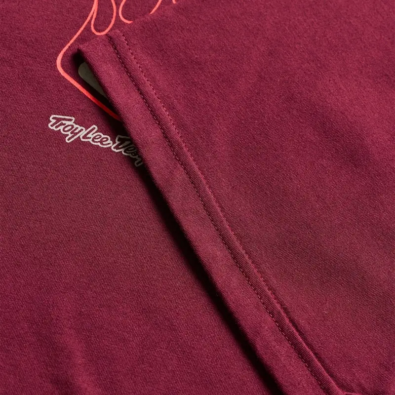 T-Shirt Flame2 Sangria Size XL #4