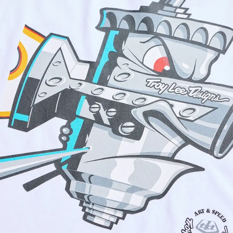 T-Shirt Carb Club Blanc Taille XL #4