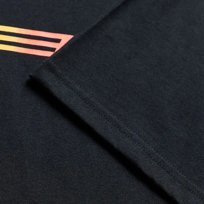 Camiseta de Rayas Negro Talla L #4