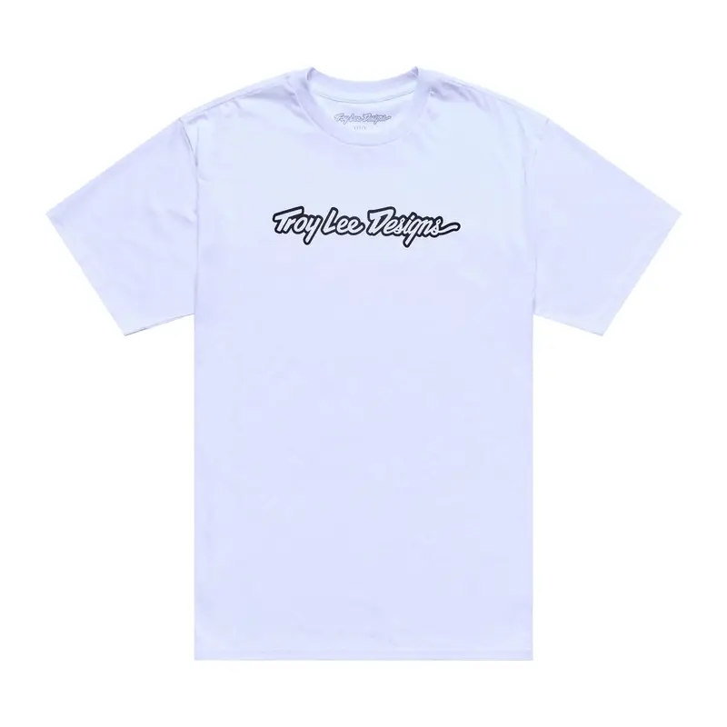 Camiseta Signature Blanco/Negro Talla XXL - image