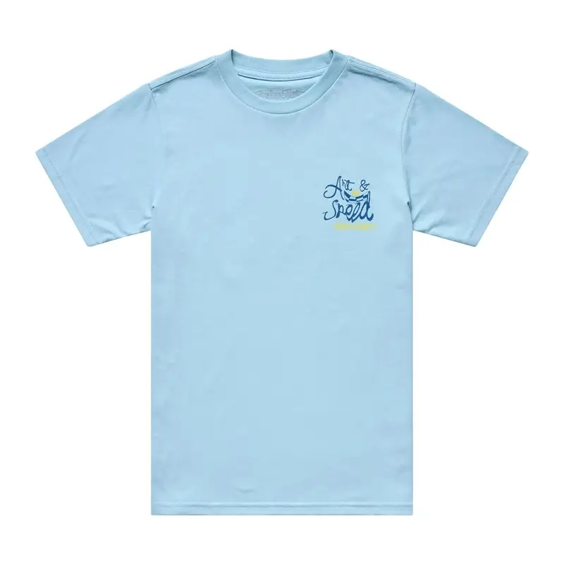 Heritage T-Shirt Child Dawn Blue Size M - image