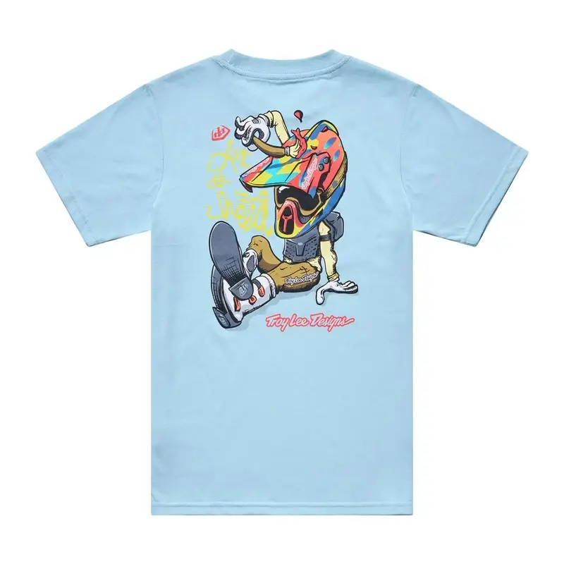 Heritage T-Shirt Child Dawn Blue Size M #1