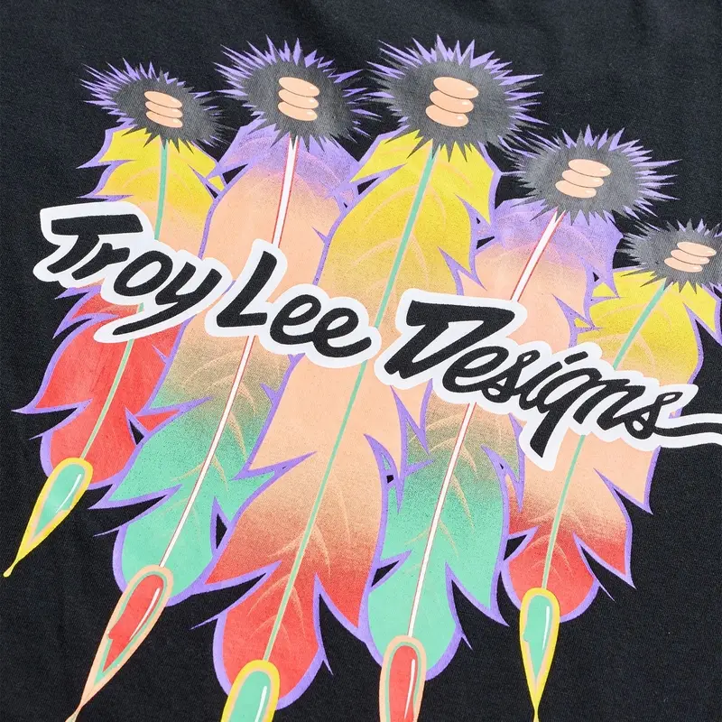 T-Shirt Plume Enfant Noir Taille S #5