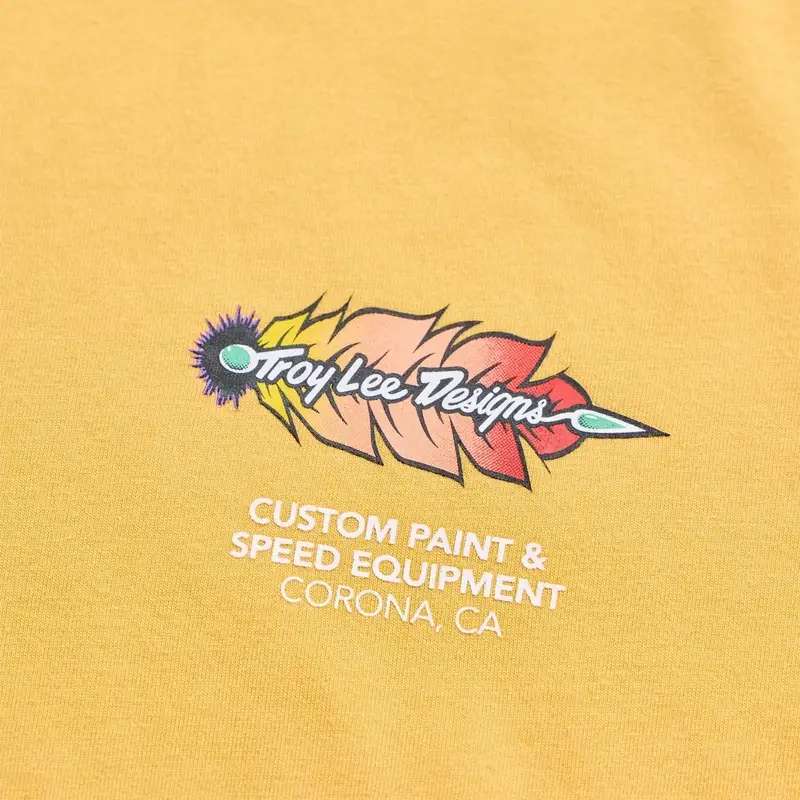 Feather Bamboo Child's T-Shirt Bleached Melon Size M #2