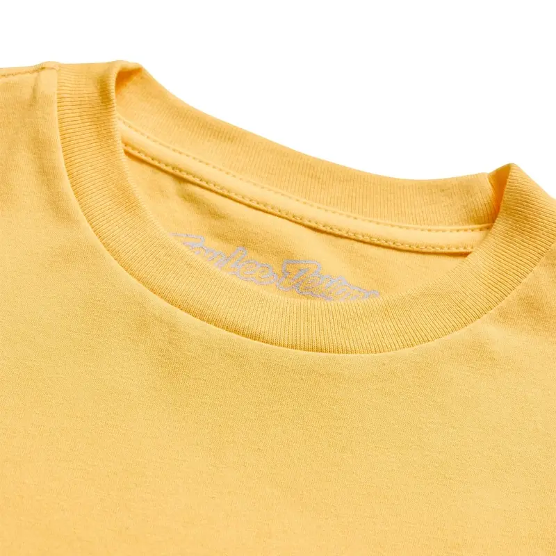 Feather Bamboo Child's T-Shirt Bleached Melon Size M #3