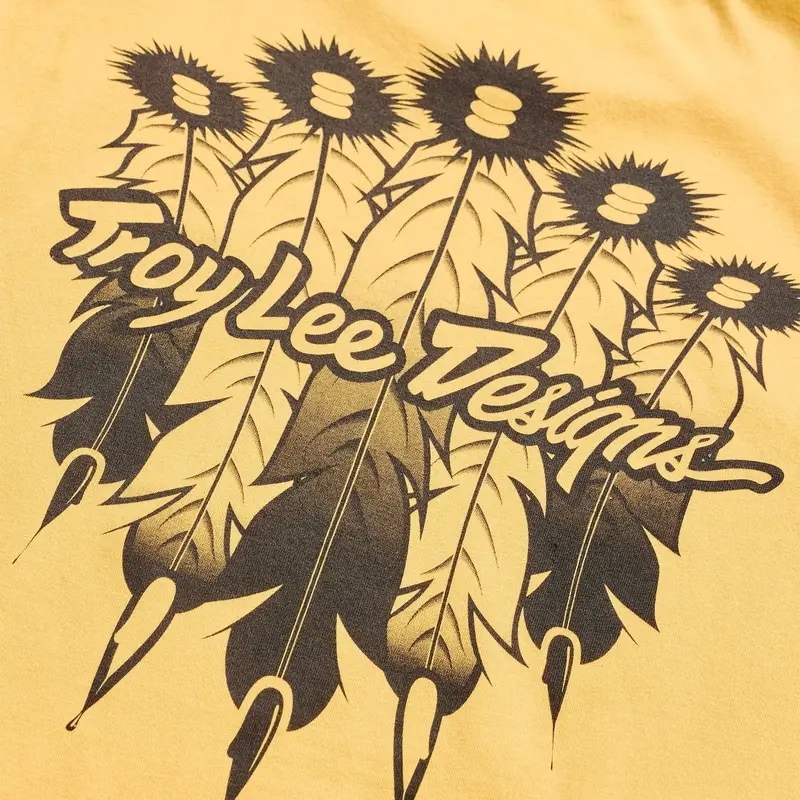 Feather Bamboo Child's T-Shirt Bleached Melon Size M #5