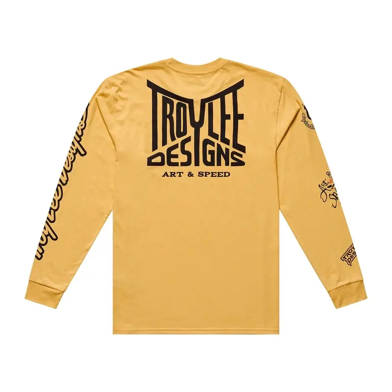 T-shirt Manches Longues Handlebar Décoloré Melon Taille M #1