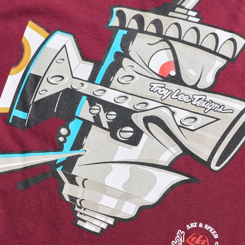 Camiseta Manga Longa Carb Club Sangria Tamanho M #6