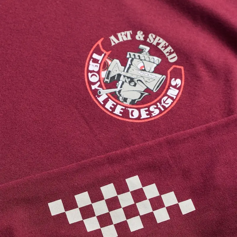 Camiseta Manga Longa Carb Club Sangria Tamanho L #5