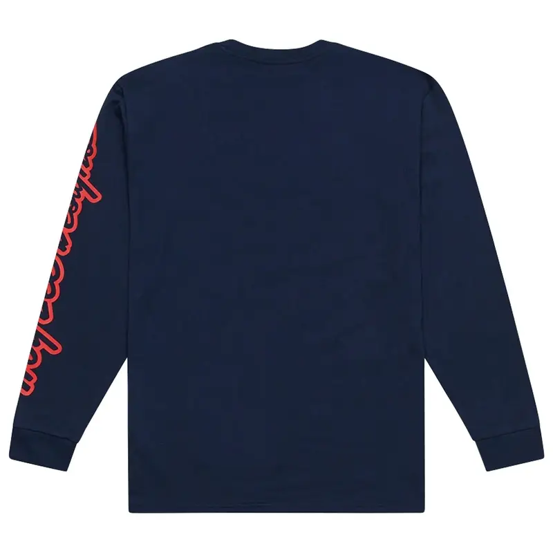 Long Sleeve Signature Navy T-Shirt Size S #1