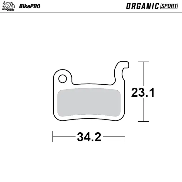 Pastilhas de freio para bicicleta OrganicSport com melhor poder de frenagem - Shimano tipo A #2