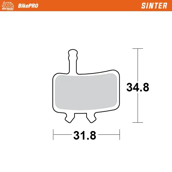 Sinter-Fahrradbremsbeläge, ideal für Sinterfahrräder und E-Bikes – Avid BB7, Juicy #2