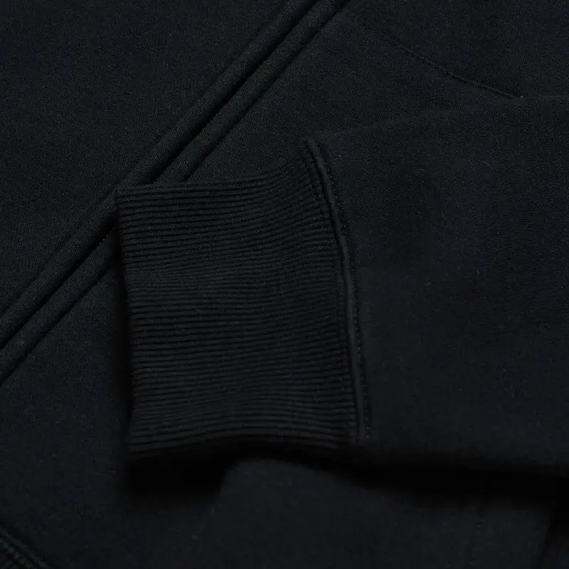 Sweat-shirt Signature à Fermeture Éclair Noir Taille M #3