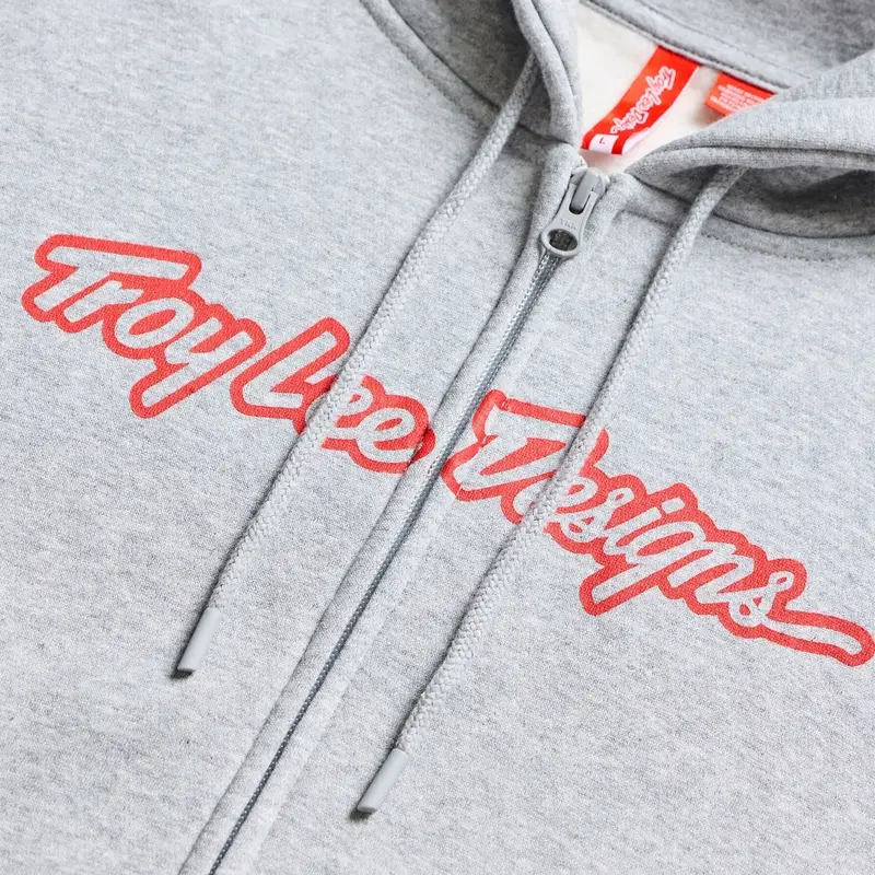 Felpa Signature Com Fecho Cinzento Melange Tamanho S #2