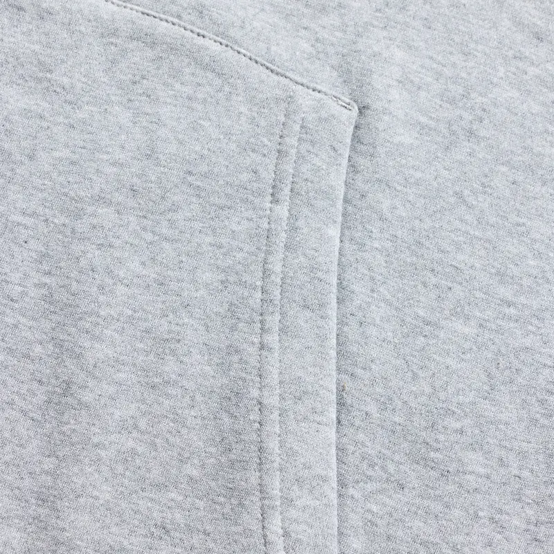 Felpa Signature com Fecho de Correr Cinza Melange Tamanho XXL #5