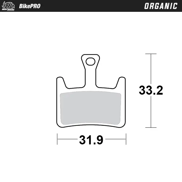 Organische Fahrradbremsbeläge mit Harzmischung für geringe Geräuschentwicklung – Hayes Prime #2