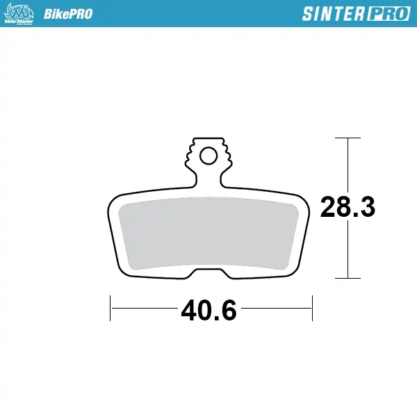 SinterPro sintered bike brake pads ideal for maximum braking power in all conditions #2