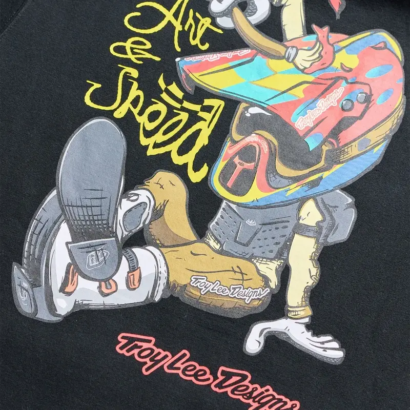 Sudadera con Capucha Heritage Negro Talla M #5