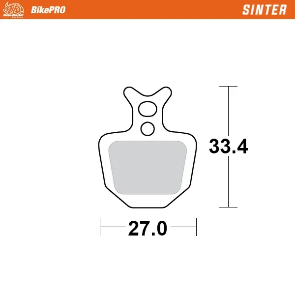 Pastilhas de freio Sinter Bike ideais para bicicletas sinterizadas e e-bikes - Fórmula ORO #2