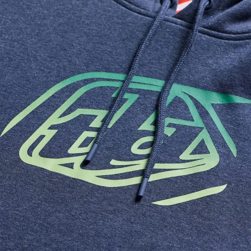 Sudadera con Capucha Insignia Navy Melange Talla S #2