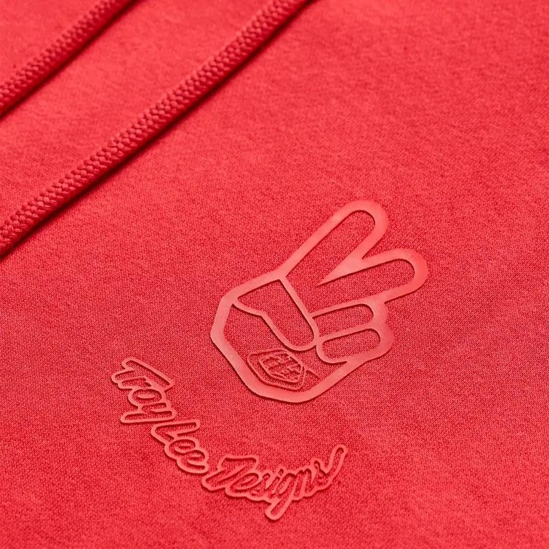 Sudadera con Capucha Peace Out Scarlet Talla S #3