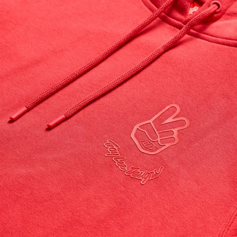 Peace Out Hoodie Scarlet Size M #2